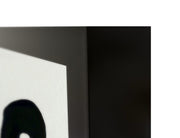 Mono - 48" x 72" Painting By Buddy Whitlock - Black / White - JaxCo Furniture