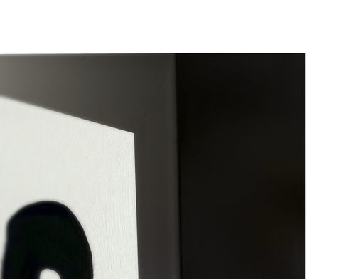 Mono - 48" x 72" Painting By Buddy Whitlock - Black / White - JaxCo Furniture