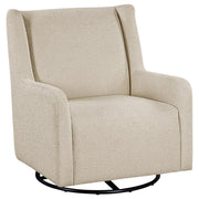 Serra - Boucle Upholstered Swivel Glider Recliner - JaxCo Furniture