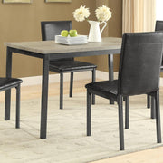 Garza - Rectangular Composite Wood Dining Table - Gray - JaxCo Furniture