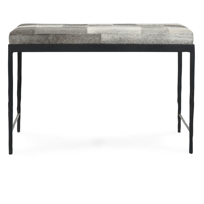 Achen - Hide Bench - JaxCo Furniture