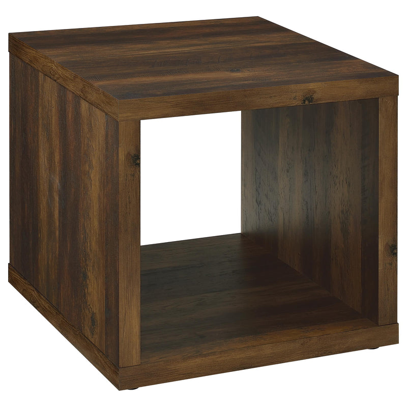 Frisco - Square Engineered Wood Side End Table - JaxCo Furniture