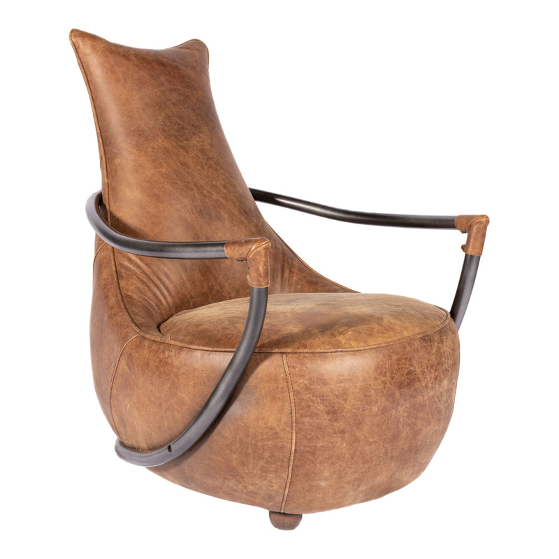 Carlisle - Club Chair - Light Brown - JaxCo Furniture