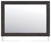 Hollivern - Dark Gray - Bedroom Mirror - JaxCo Furniture