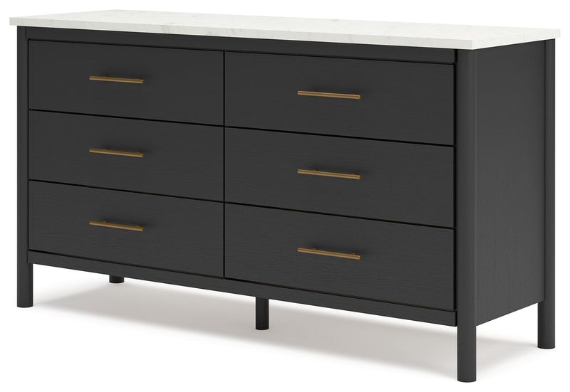 Cadmori - Six Drawer Dresser - JaxCo Furniture