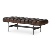 Harrison - Bench - Dark Brown - JaxCo Furniture