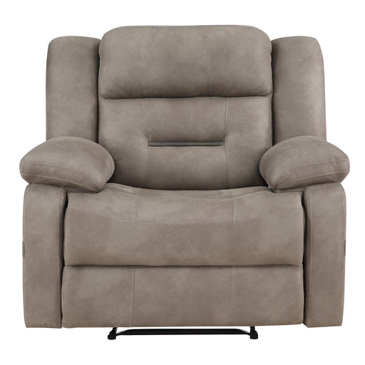 Abilene - Manual Reclining Chair - Tan - JaxCo Furniture