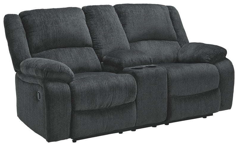 Draycoll - Reclining Loveseat - JaxCo Furniture