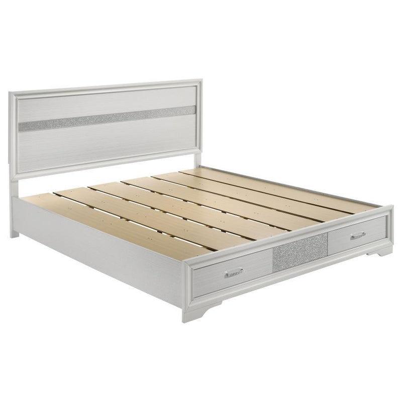 Miranda - Storage Wood Panel Bed - JaxCo Furniture