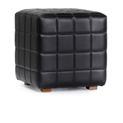 Carlo - Square Ottoman - JaxCo Furniture