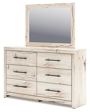 Lawroy - Light Natural - Dresser And Mirror - JaxCo Furniture