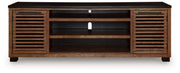 Kallari - TV Stand With Fireplace Option - JaxCo Furniture
