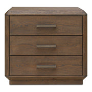 Caleb - Accent Nightstand - Dark Brown - JaxCo Furniture
