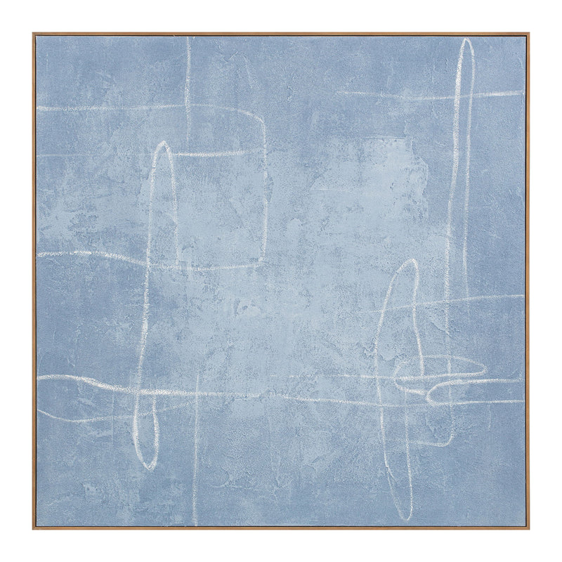 Notion - Canvas Art - Light Blue - JaxCo Furniture