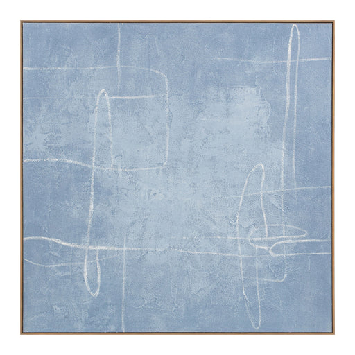 Notion - Canvas Art - Light Blue - JaxCo Furniture