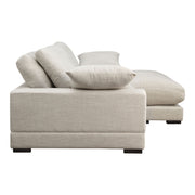 Plunge - Fabric Sectional - Beige - JaxCo Furniture