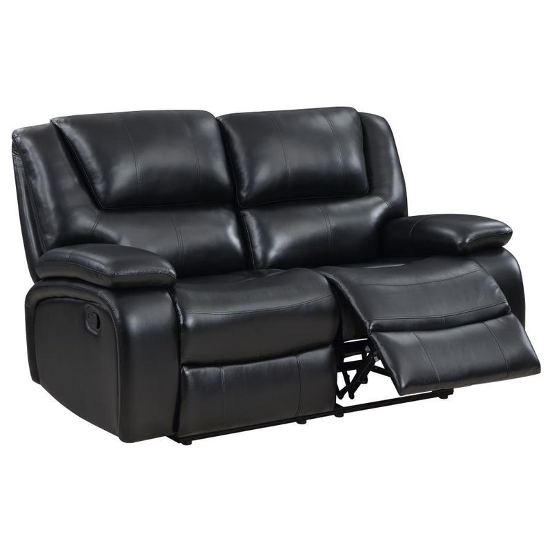 Camila - Upholstered Motion Reclining Loveseat - JaxCo Furniture