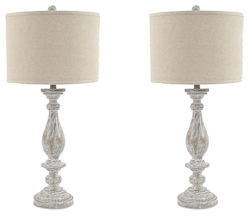 Bernadate - Table Lamp (Set of 2) - JaxCo Furniture