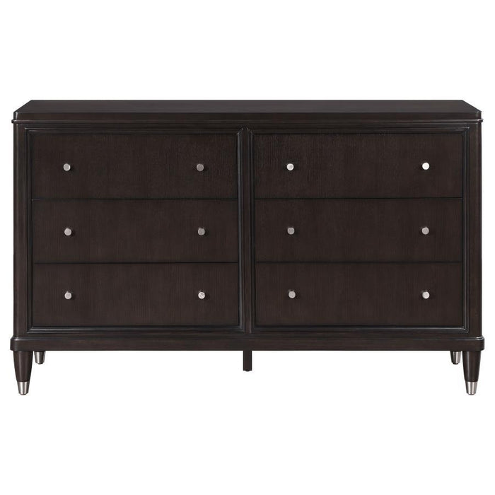 Emberlyn - 6-Drawer Dresser - Brown - JaxCo Furniture