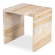 Rosa - Accent Table - Multicolor Marble - JaxCo Furniture