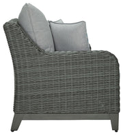 Elite Park - Gray - Loveseat w/Cushion - JaxCo Furniture