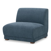 Fraser - Slipper Chair - Deep Blue - JaxCo Furniture