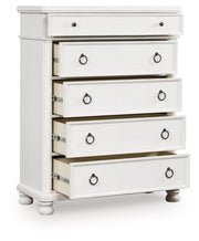 Rowlenstown - Five Drawer Chest - JaxCo Furniture