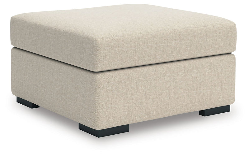 LadyMae - Twill - Oversized Accent Ottoman - JaxCo Furniture