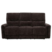 Navarro - Chenille Upholstered Reclining Sofa - JaxCo Furniture