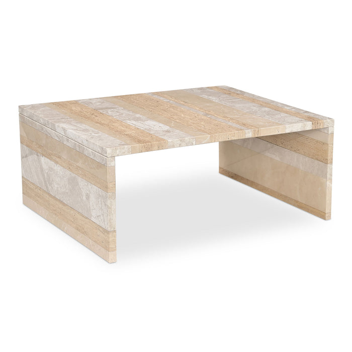 Rosa - Coffee Table - Multicolor Marble