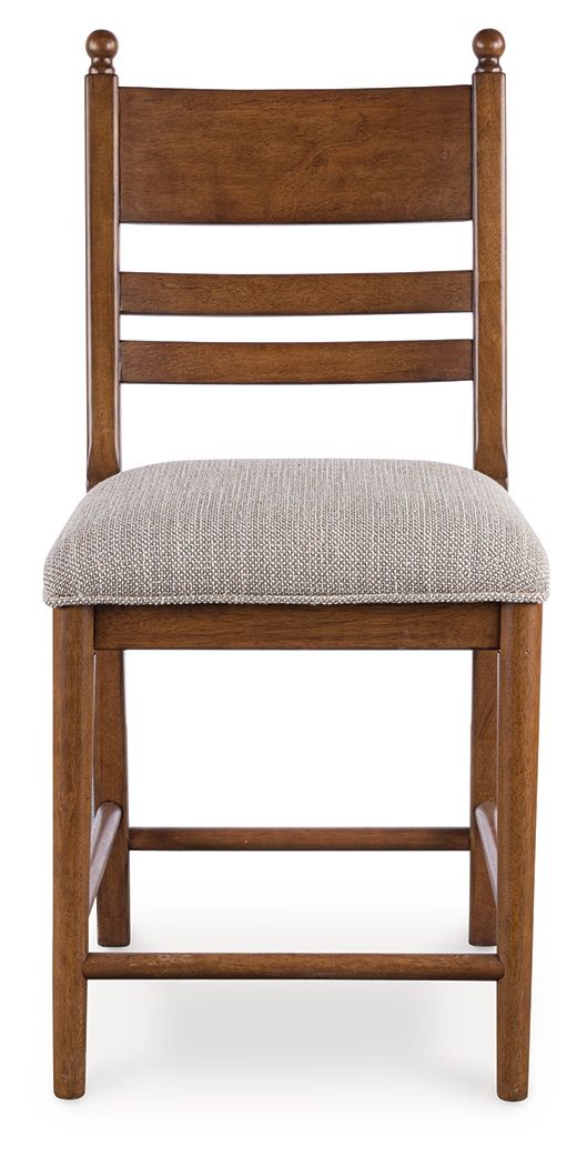 Greddinton - Upholstered Barstool (Set of 2) - JaxCo Furniture