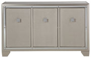 Chaseton - Champagne - Accent Cabinet - JaxCo Furniture