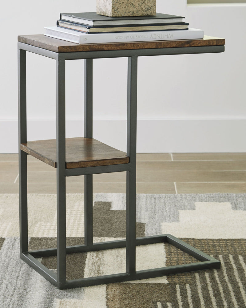 Forestmin - Natural / Black - Accent Table - JaxCo Furniture