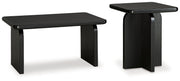 Mitchalli - Black - Occasional Table Set (Set of 2) - JaxCo Furniture