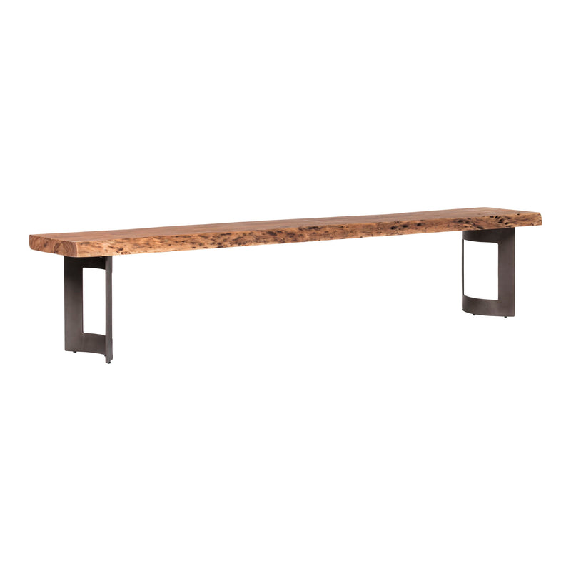 Bent - Large Bench - Natural Stain - JaxCo Furniture