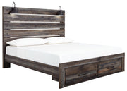 Drystan - Panel Bed - JaxCo Furniture