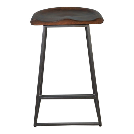 Jackman - Counter Stool Stool (Set of 2) - Walnut - JaxCo Furniture