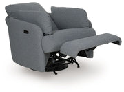 Alainmont Next-Gen Nuvella - Swivel Power Recliner - JaxCo Furniture