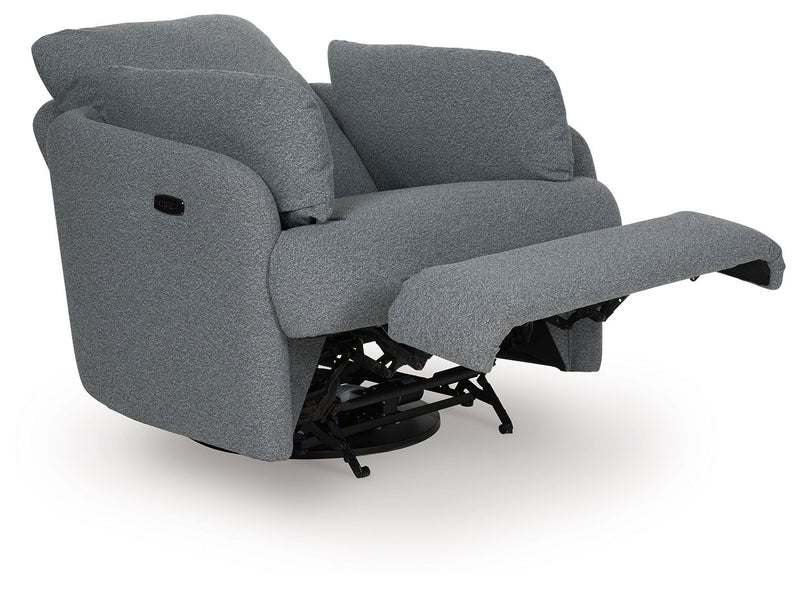 Alainmont Next-Gen Nuvella - Swivel Power Recliner - JaxCo Furniture
