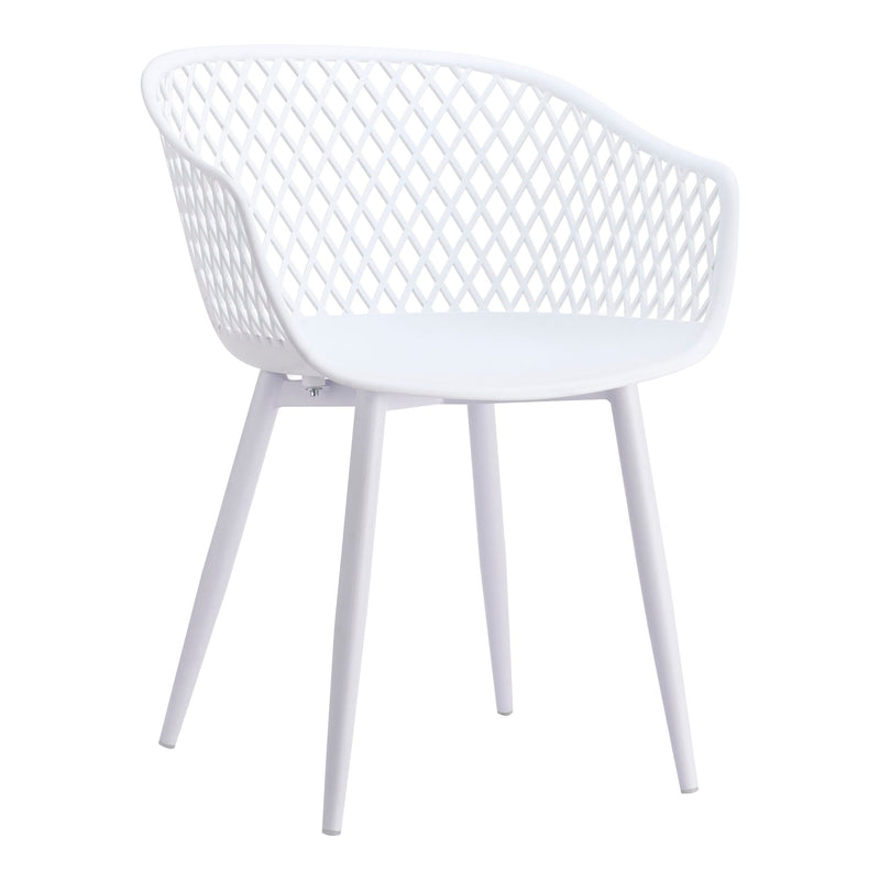 Piazza - Outdoor Chair (Set of 2) - White - JaxCo Furniture