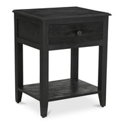 Corrine - Nightstand - Black - JaxCo Furniture