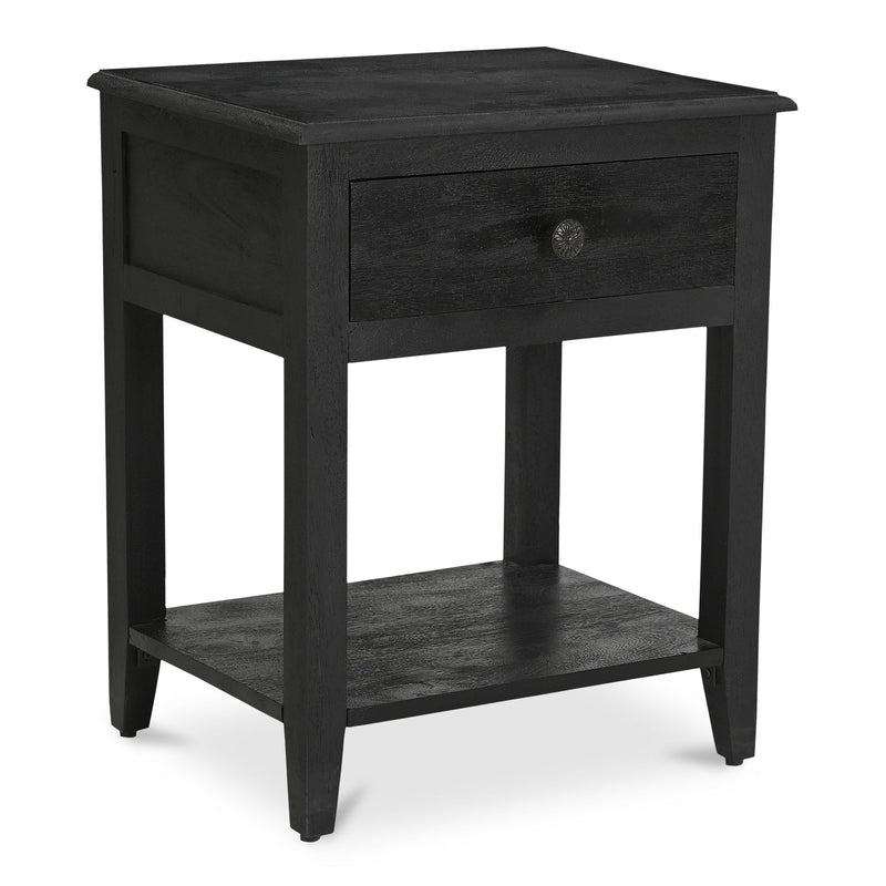 Corrine - Nightstand - Black - JaxCo Furniture