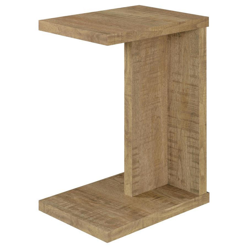 Clower - Engineered Wood C-Shaped Sofa Side Table - JaxCo Furniture