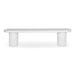 Eris - Outdoor Dining Bench - White - JaxCo Furniture