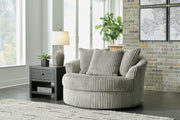Lindyn - Oversized Swivel Accent Chair - JaxCo Furniture