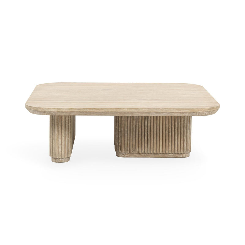 Vander - Solid Wood Square Coffee Table - JaxCo Furniture