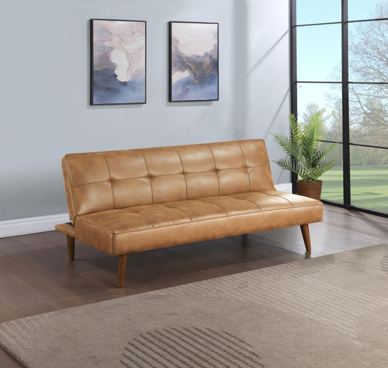 Jenson - Upholstered Tufted Convertible Sofa Bed - JaxCo Furniture