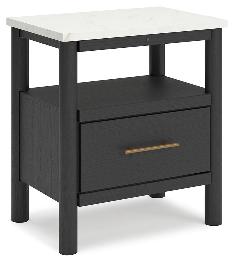 Cadmori - One Drawer Night Stand - JaxCo Furniture