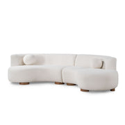 Octavia - Sectional - Ivory - JaxCo Furniture