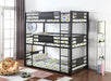 Rogen - Triple Bunk Bed - JaxCo Furniture